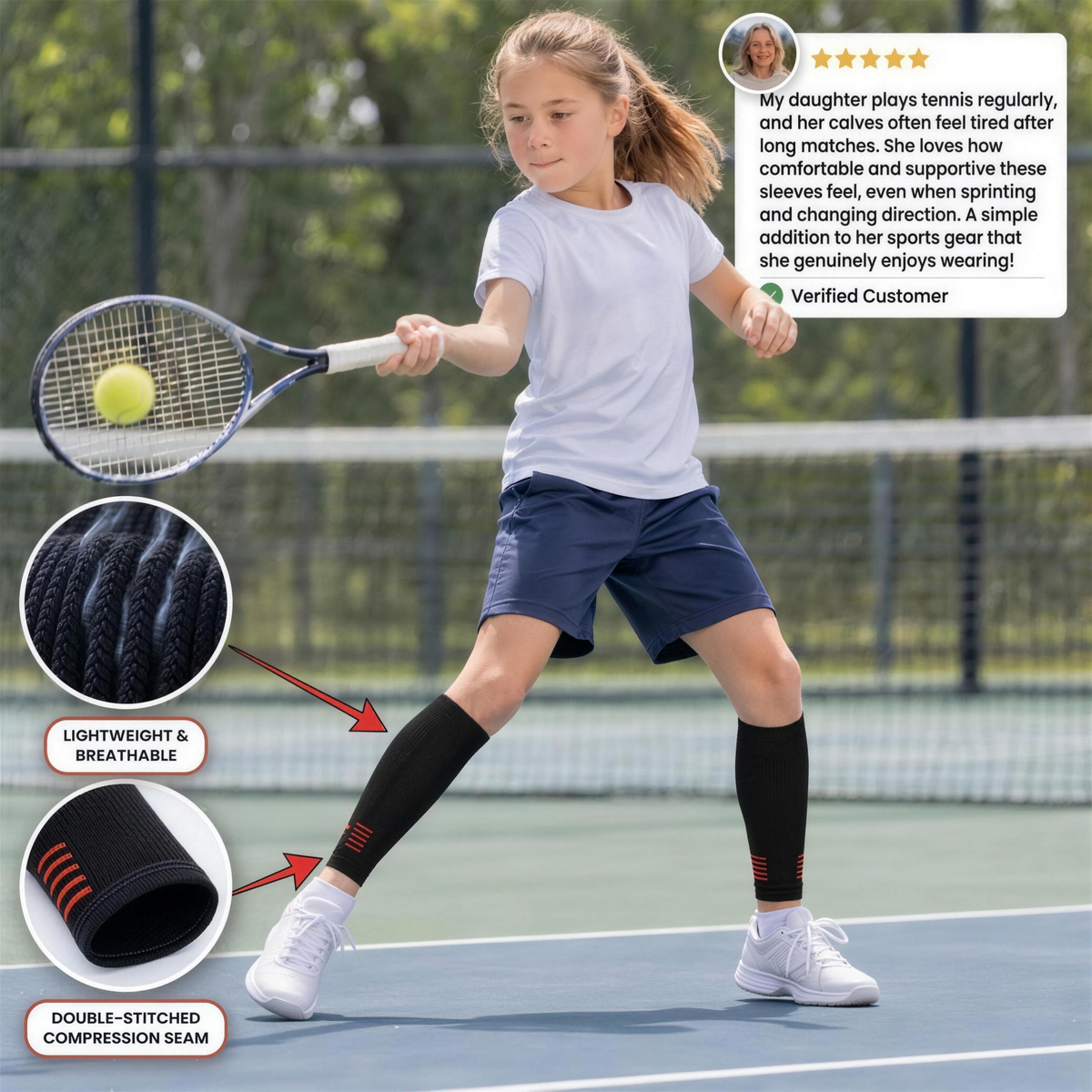 Calf Compression Sleeves
